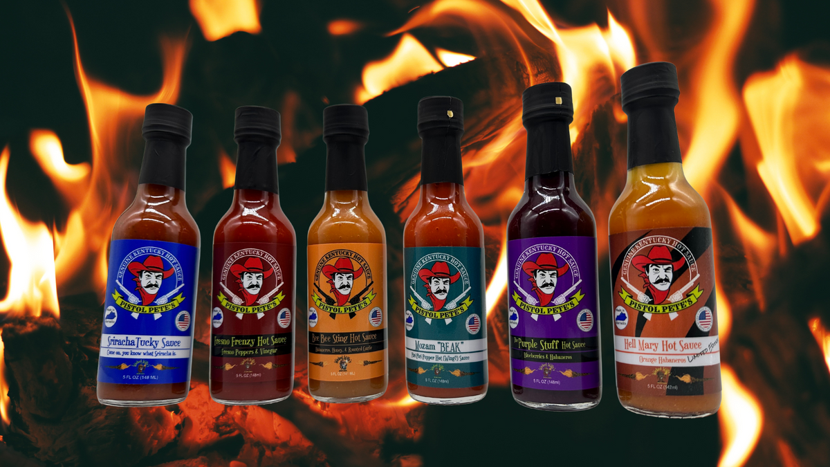 Pistol Pete's Genuine Kentucky Hot Sauces
