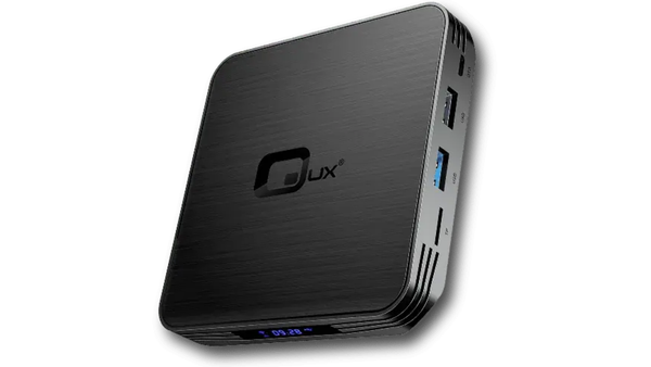 QUX TV Box + Keypad Remote w/Trackpad - QUX Launch Crew Bundle Promotion