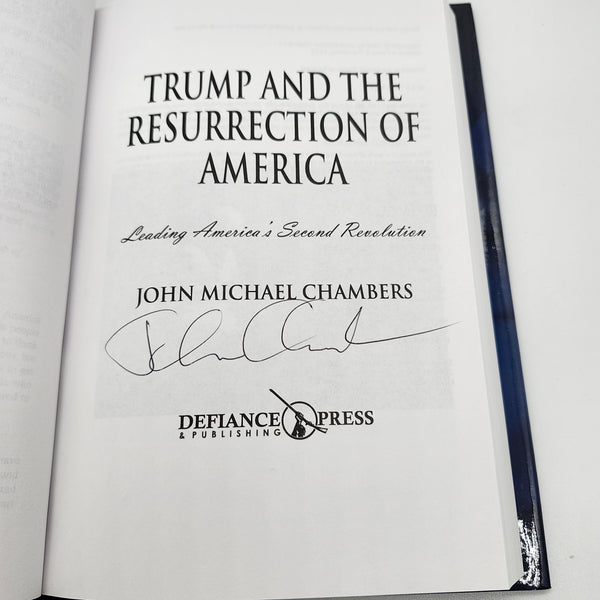 TRUMP RESURRECTIOM AMERICA [AUTOGRAPHED]