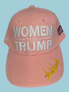 WOMEN FOR TRUMP HAT