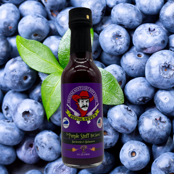 The Purple Stuff Hot Sauce - Blueberry Habanero