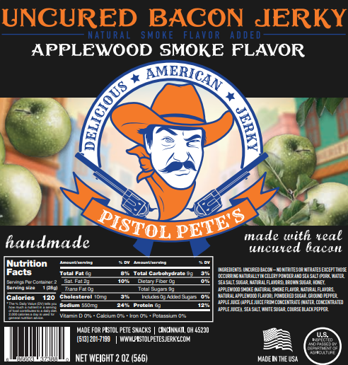 Uncured Applewood Smoked Bacon