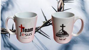 Coffee Mug - 15 oz - Team Jesus - Rock Bottom