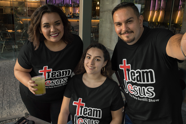 Team Jesus - Short Sleeve T-Shirt (Black)